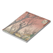 Boom bloesems pruimentuin Japans Notitieblok (Linkerzijde)