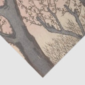 Boom bloesems pruimentuin Japans Tissuepapier (Detail)