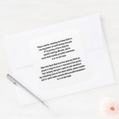 Boom Boek Binnenkant Omslag Instructies Stickers (Envelop)
