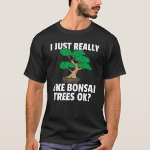 Boom Bonsai Japans tuinieren T-shirt