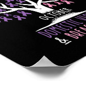 Boom - Borstkanker en huiselijk geweld Awarene Poster (Hoek)