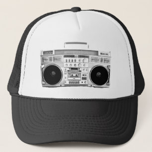 Boom Box Ghetto Blaster 80s 70s Cassette speler Trucker Pet