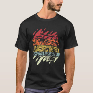 Boom Box Ghetto Blaster Radio Retro jaren '90 Hip T-shirt