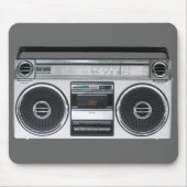 Boom Box Mousepad Muismat (Voorkant)