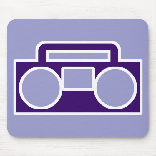 Boom Box Muismat (Voorkant)