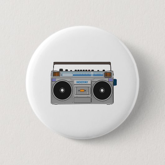 Boom-box Ronde Button 5,7 Cm (Voorkant)