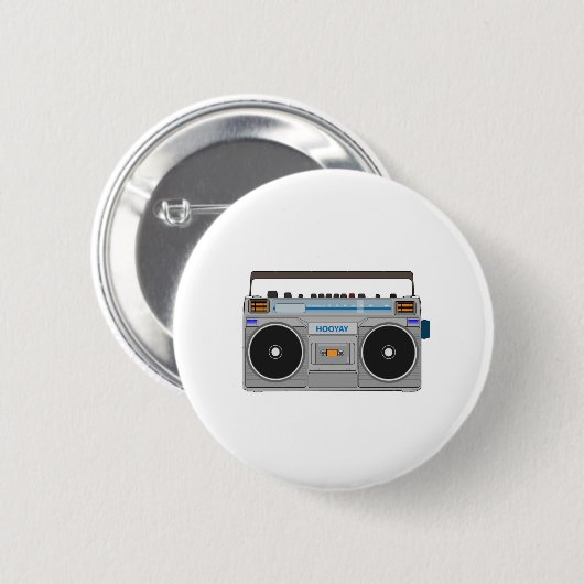 Boom-box Ronde Button 5,7 Cm (Voorkant /achterkant)
