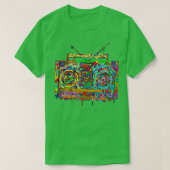 Boom Box  T-shirt (Design voorkant)