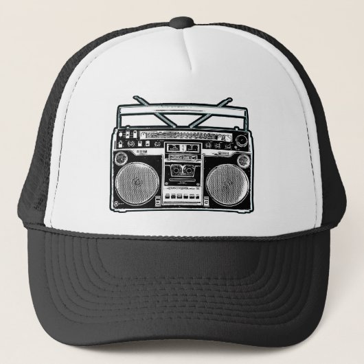 Boom Box Trucker Pet (Voorkant)