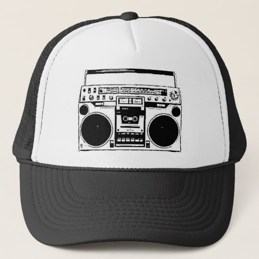 Boom Box Trucker Pet (Voorkant)