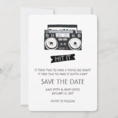 Boom Box Weddenschap - Sla de datum op Save The Date (Voorkant)