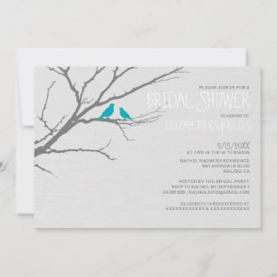 Boom Branch Bridal Shower-uitnodigingen Kaart