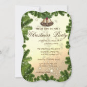 Boom Branches, Bell, Company Kerstparty Kaart (Voorkant)