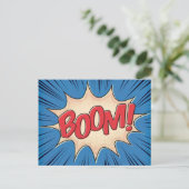 Boom! Briefkaart (Staand voorkant)
