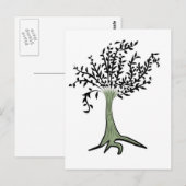 boom briefkaart (Voorkant / Achterkant)