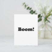 Boom! Briefkaart (Staand voorkant)