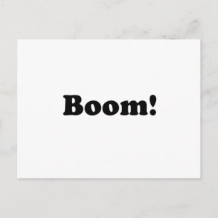 Boom! Briefkaart