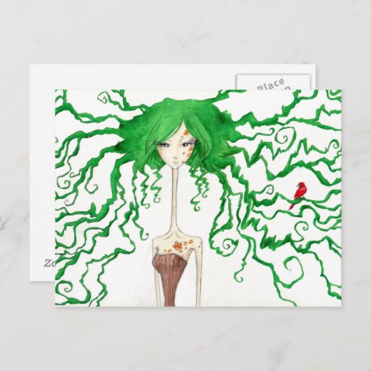 Boom Briefkaart (Voorkant / Achterkant)