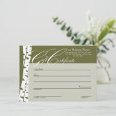 Boom-cadeaubonnen (Staand voorkant)