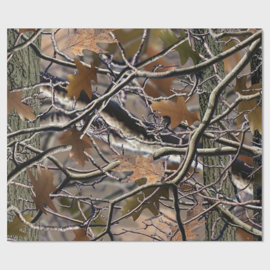 Boom Camo Browns, Cadeauverpakking, Rugged Paper, Cadeaupapier (Vlak)