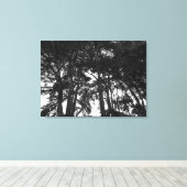 Boom Canopy II, Bute Park, Cardiff Canvas Afdruk (Insitu (Houten vloer))