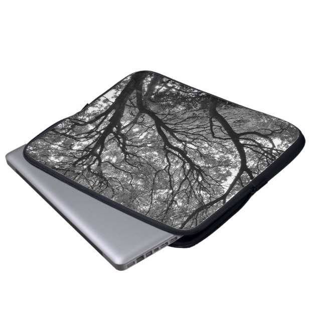 Boom Canopy IV, Bute Park, Cardiff Laptop Sleeve (Voorkant onderkant)