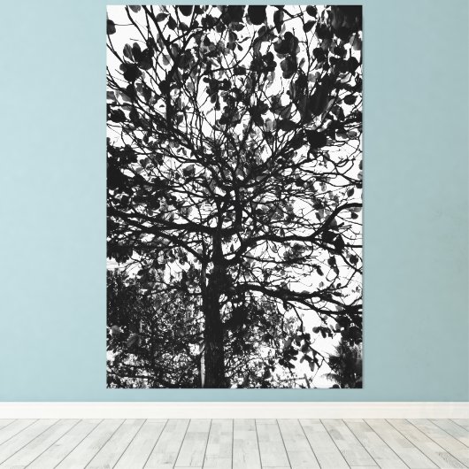 Boom Canvas Afdruk (Insitu (Houten vloer))