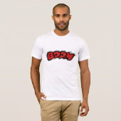 Boom Cartoon Comic Style T-shirt (Voorkant volledig)