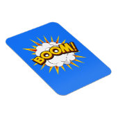 Boom! Cartoon explosie Magneet (Rechterzijde)