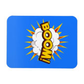 Boom! Cartoon explosie Magneet (Horizontaal)