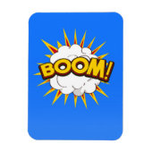 Boom! Cartoon explosie Magneet (Verticaal)