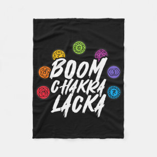 Boom Chakra Lacka Yoga Meditatie Reiki Spiritueel  Fleece Deken