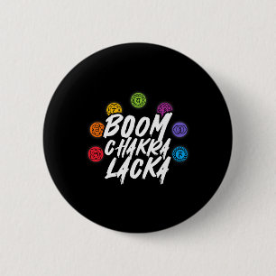 Boom Chakra Lacka Yoga Meditatie Reiki Spiritueel Ronde Button 5,7 Cm