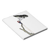 Boom chirurg Arborist op het werk cadeau Chainsee Notitieblok (Schuin)