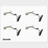 Boom chirurg Arborist op het werk cadeau Chainsee  Rechthoekige Sticker (Vel)