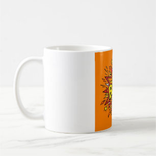 BOOM! Comic Book Pop Art Oranje Koffiemok