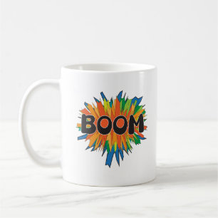 Boom Comic Pop Art Explosie Koffiekop Koffiemok