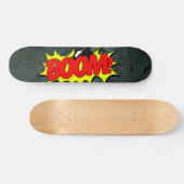 Boom - Comic Sign/Skateboard Persoonlijk Skateboard (Horizontaal)