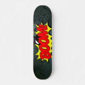 Boom - Comic Sign/Skateboard Persoonlijk Skateboard (Voorkant)