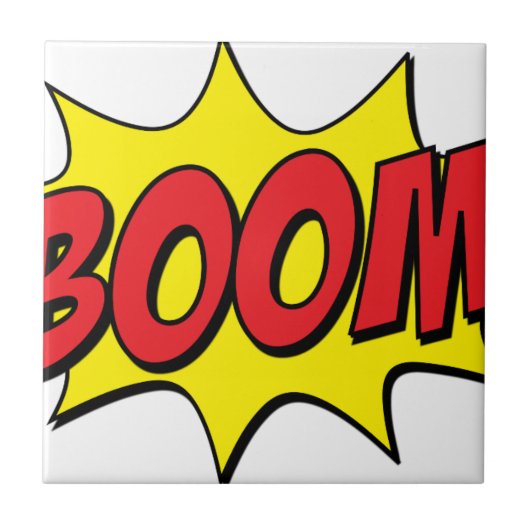 Boom Comic Tegeltje (Voorkant)