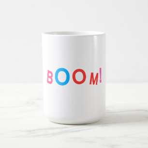 BOOM! Comic Typography Koffiemok