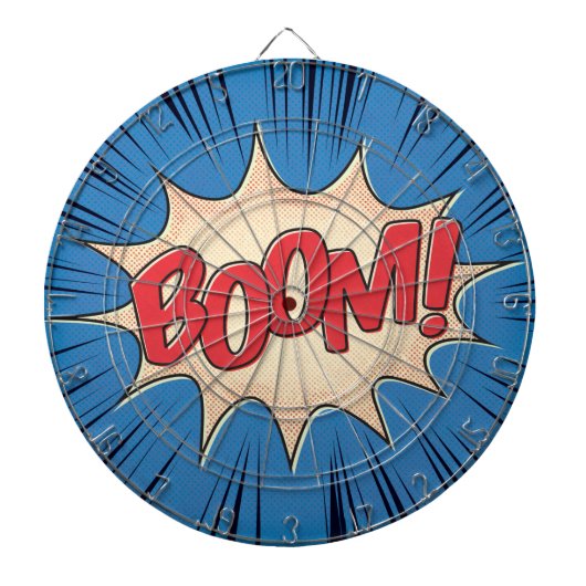 Boom! Dartbord (Voorkant)