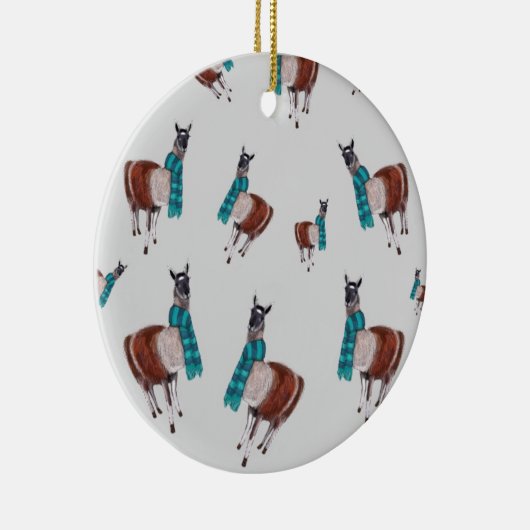 Boom-decoratie Keramisch Ornament (Rechts)