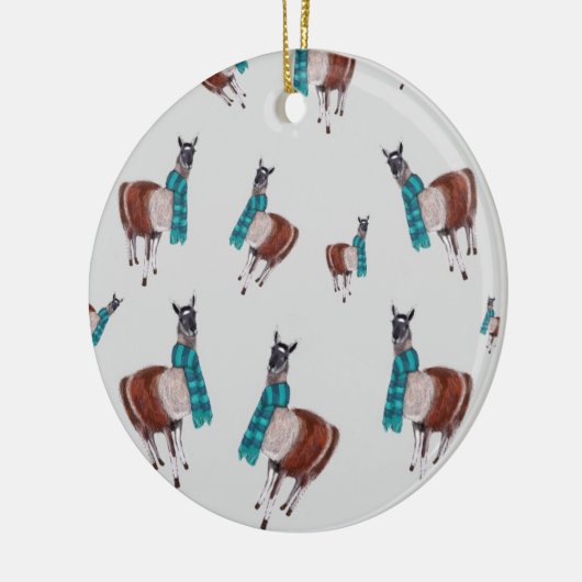 Boom-decoratie Keramisch Ornament (Links)