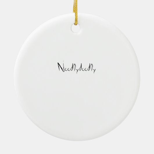 Boom-decoratie Keramisch Ornament (Achterkant)