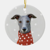 Boom-decoratie Keramisch Ornament (Voorkant)