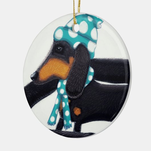 Boom-decoratie Keramisch Ornament (Links)