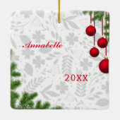 Boom decoratie Mijn eerste Kerstmis - Foto Ornamen (Achterkant)