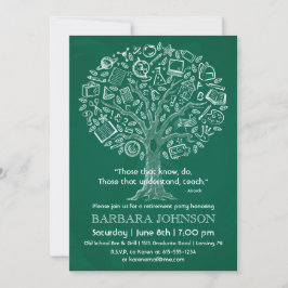 Boom der Kennis Leraar Pensioen Uitnodiging