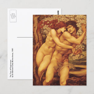 Boom der Vergeving, Sir Edward Coley Burne-Jones Briefkaart